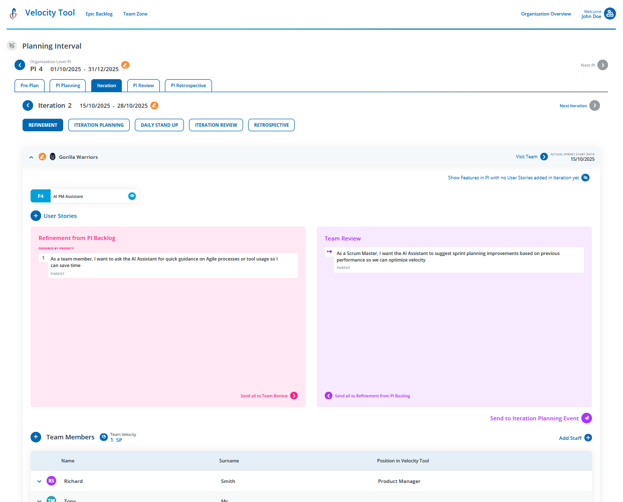 refinement Iteration Refinement